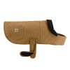 Carhartt Chore Coat, Dog Vest, Water Repellent Cotton Duck Canvas, Carhartt Brown, Large