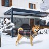 Plaid Dog Winter Jacket - Windproof Dog Clothes Warm Pet Coats for Cold Weather, for Small Medium Large Dogs - Image 2
