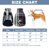 Plaid Dog Winter Jacket - Windproof Dog Clothes Warm Pet Coats for Cold Weather, for Small Medium Large Dogs - Image 5
